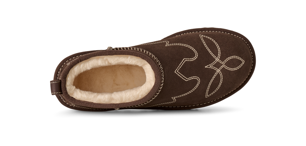 UGG - W Ultra Mini - 1180628-bcdr - Western Burn Ceddar