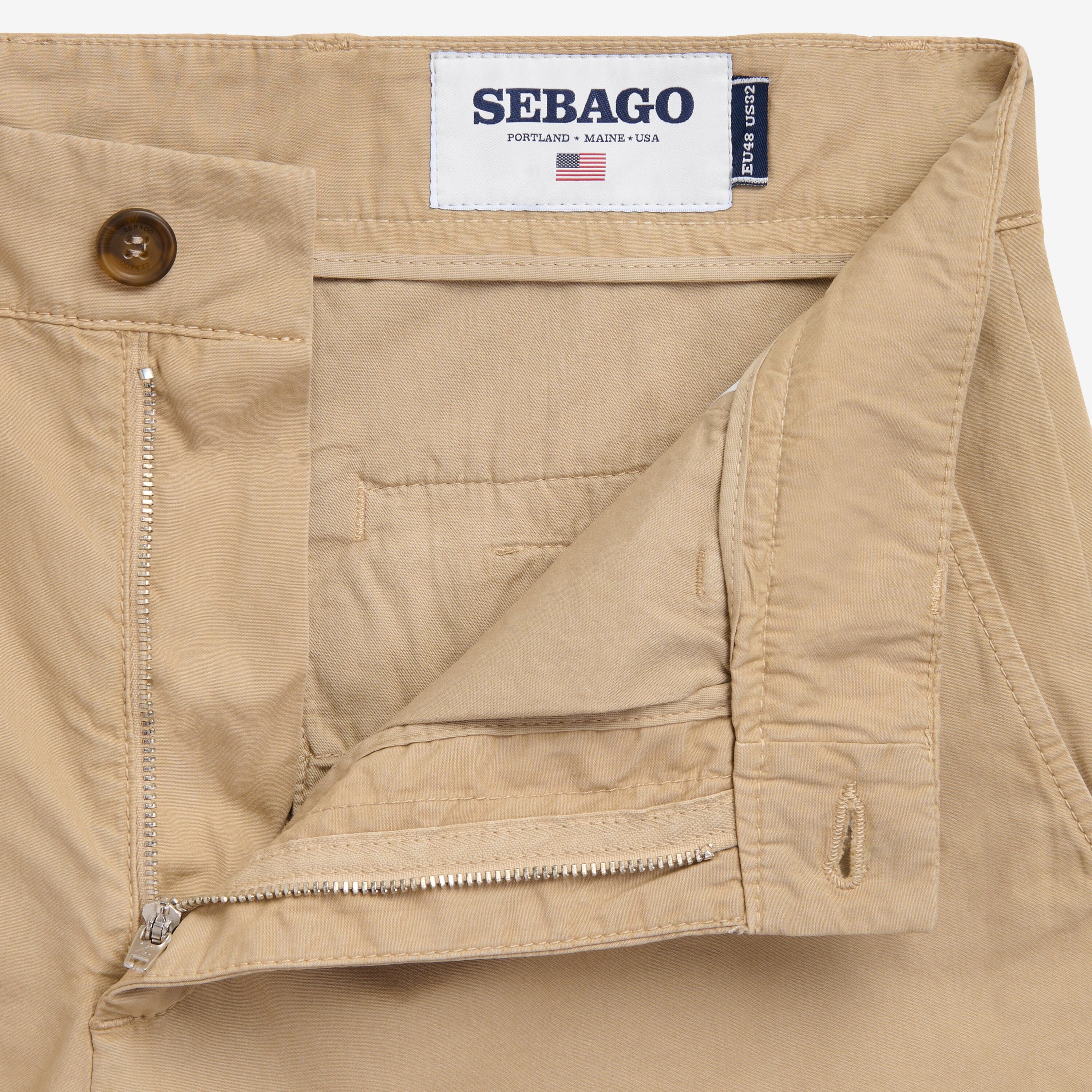 SEBAGO - 711244 - WC9 - Pantalone Chino- Beige Abbigliamento Uomo SEBAGO