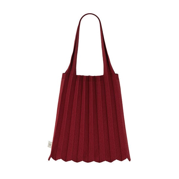 PLEATSMAMA - Borsa a Spalla - SB03-BG1 NEW SHOULDER BAG - Burgundy Borse PLEATSMAMA - Collezione Donna