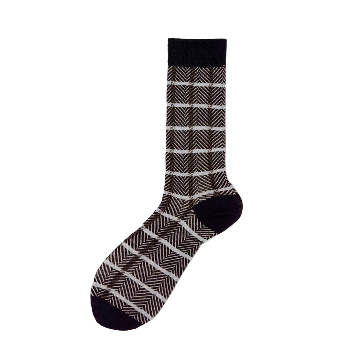 ALTO MILANO - Calzino Lungo - TORBA - Brown 005 Accessori Uomo Alto Milano