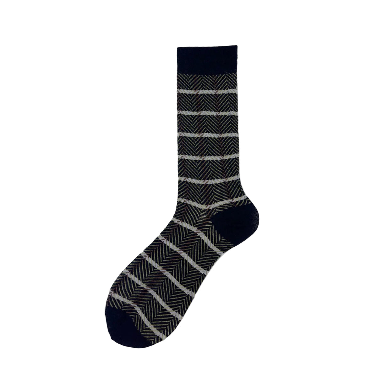 ALTO MILANO - Calzino Lungo - TORBA - Black 021 Accessori Uomo Alto Milano