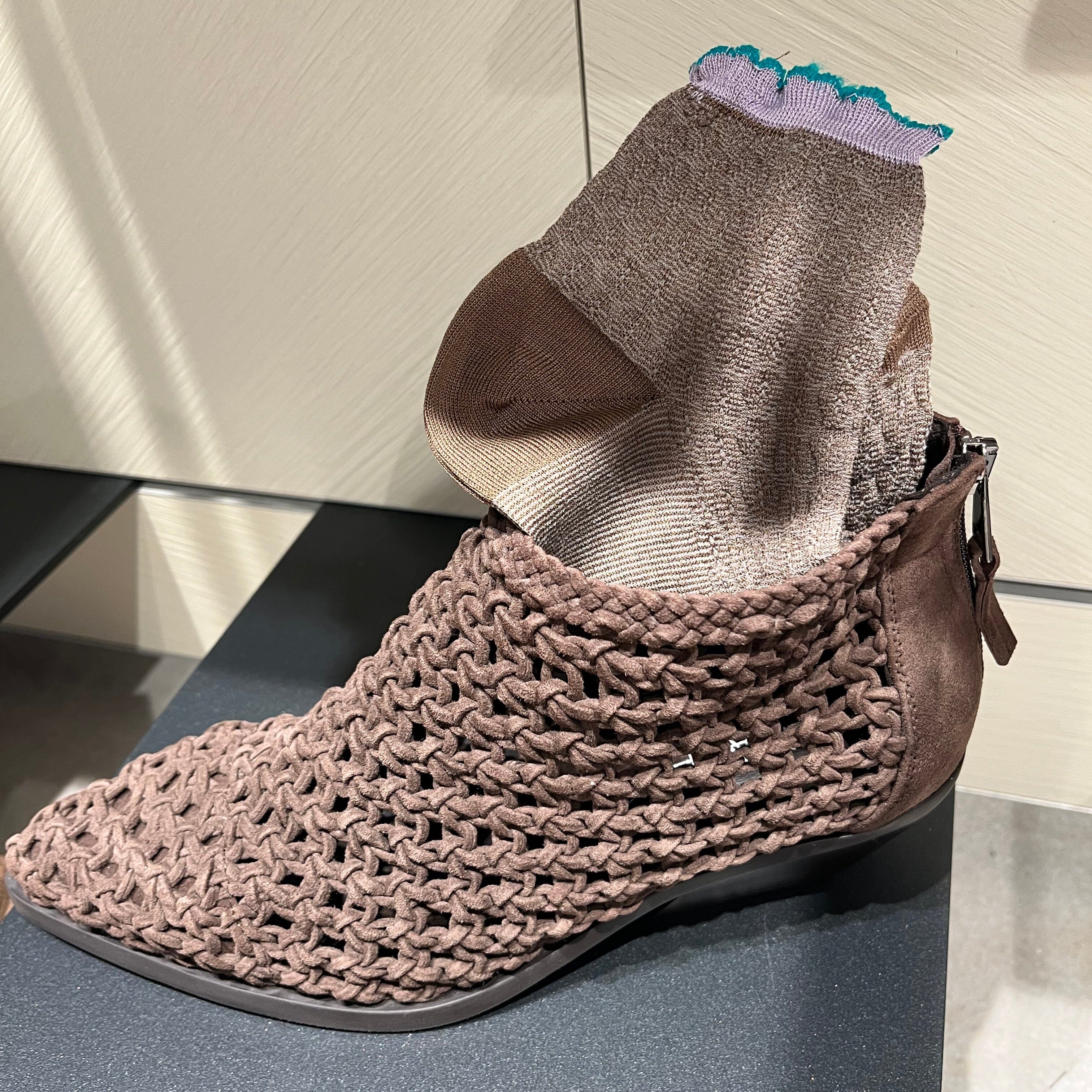 ALTO MILANO - Calzino corto - 26PEAM231DC_25 - Noce Accessori Donna ALTO MILANO - Collezione Donna
