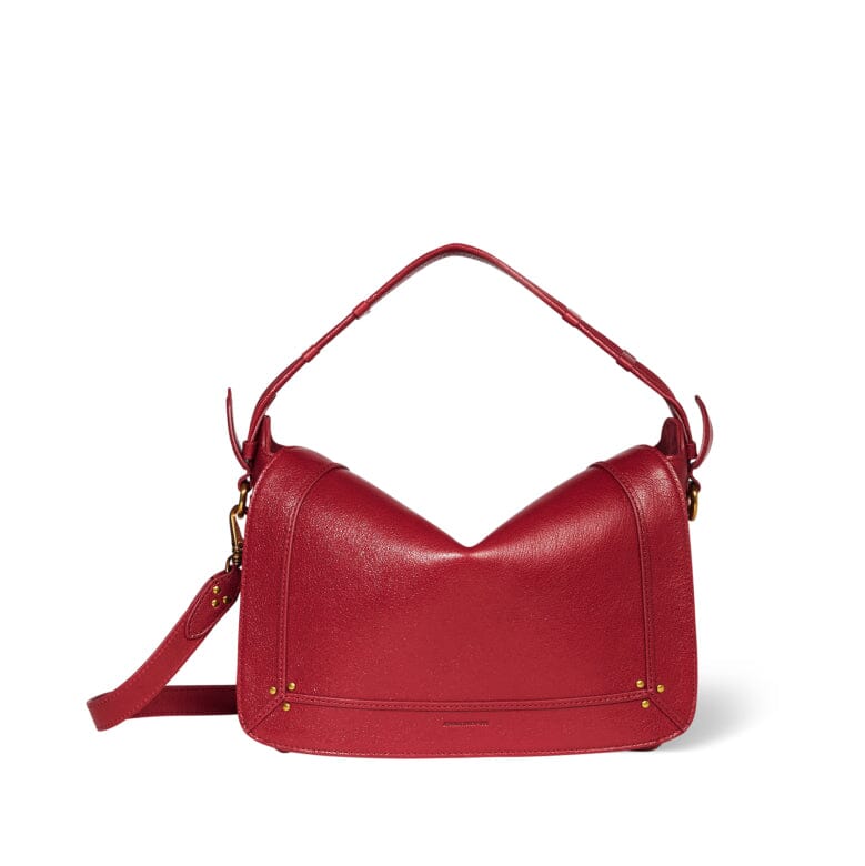 JEROME DREYFUSS - Borsa A Tracolla e a Mano - Pepito M - Rosso Ruby Borse Jerome Dreyfuss