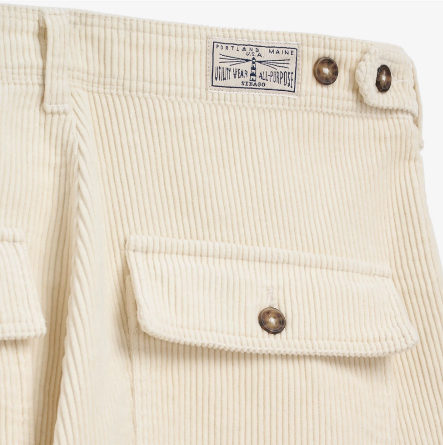 SEBAGO - Pantalone Velluto - 71141GW_490 - White
