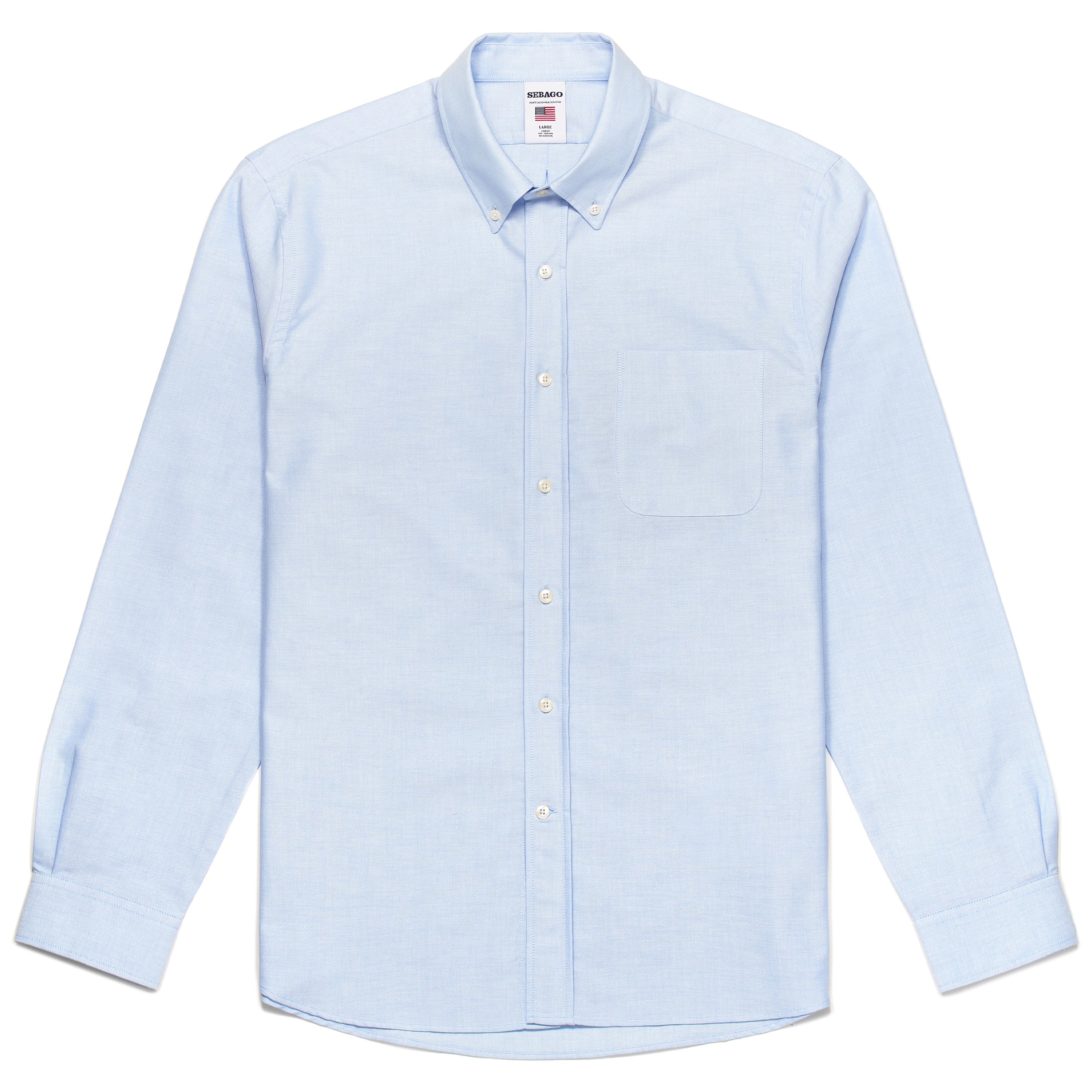 SEBAGO - 73117SW - Camicia Whaleback - Azzurro Accessori Uomo SEBAGO