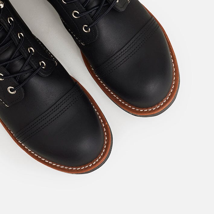 RED WING SHOES - Polacco 8084 - Iron Ranger - Black Scarpe Uomo Red Wing Shoes