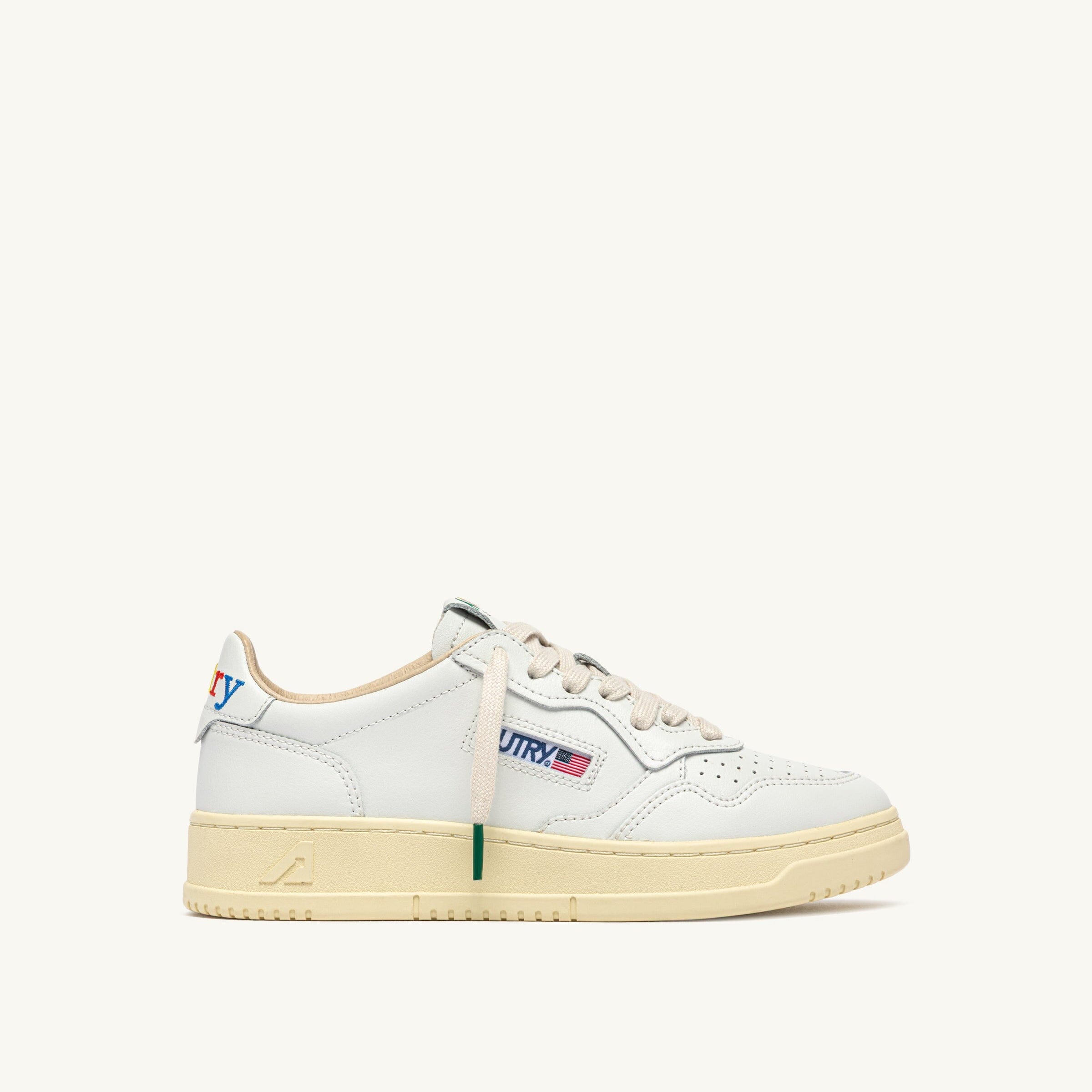 AUTRY - AULM BG01- Sneakers MEDALIST - Bianco Multicolor Scarpe Uomo AUTRY - Collezione uomo