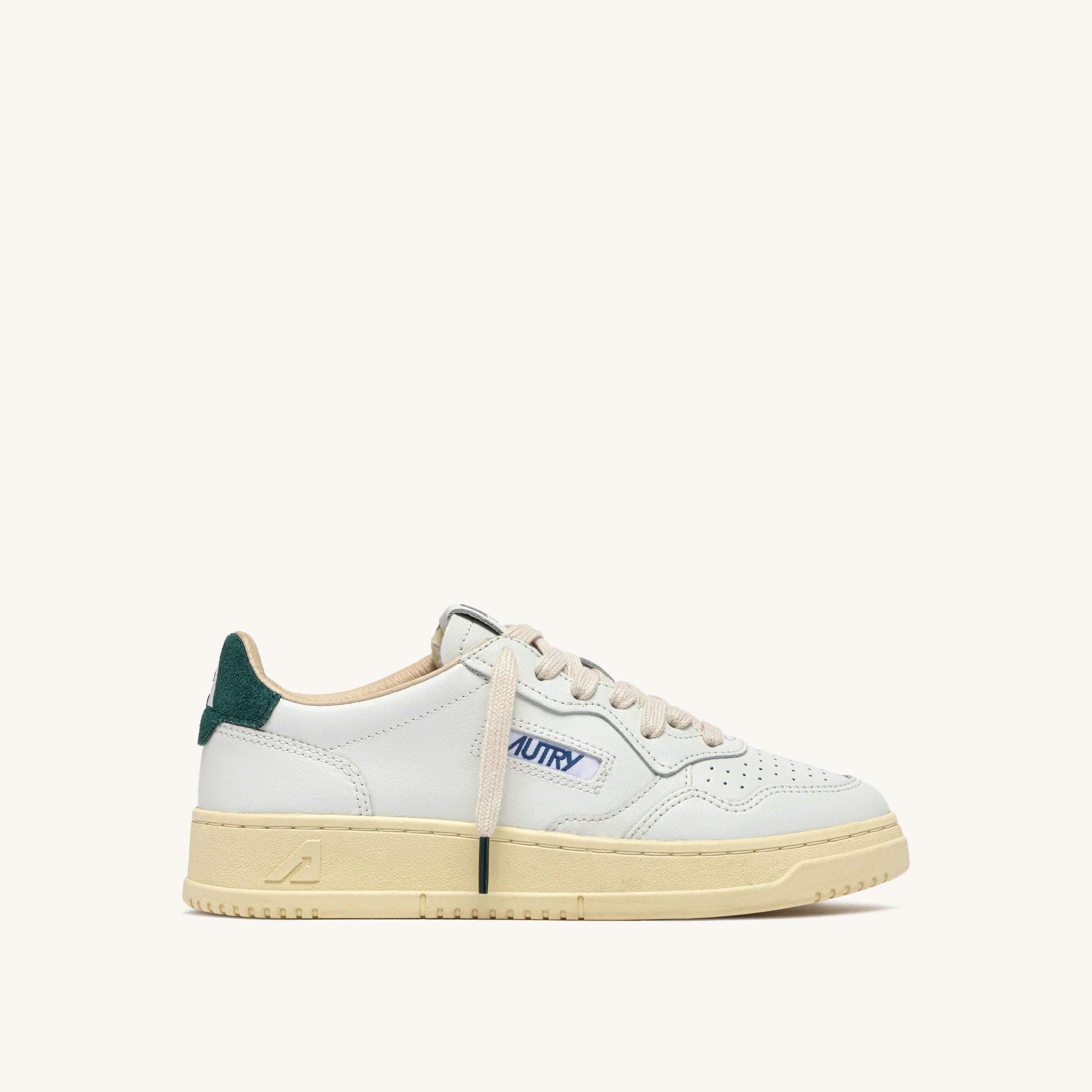 AUTRY - AULM BJ02- Sneakers MEDALIST - Bianco Verde Scarpe Uomo AUTRY - Collezione uomo