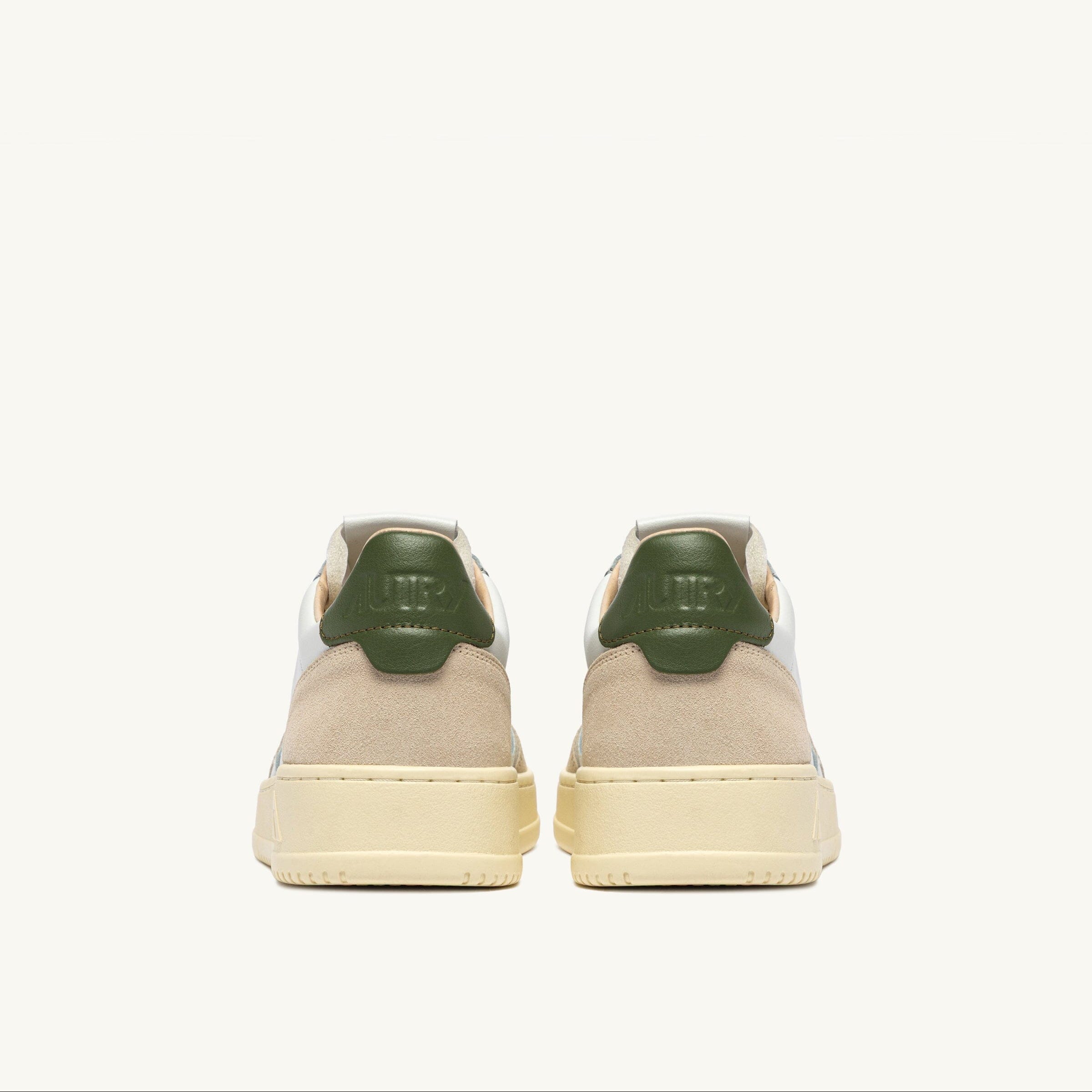 AUTRY - AULM LL17- Sneakers MEDALIST - Bianco Verde Scarpe Uomo AUTRY - Collezione uomo