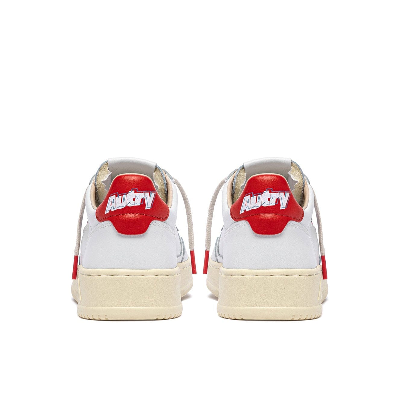 AUTRY - AULM TB03 - Sneakers MEDALIST - Bianco Rosso Scarpe Uomo AUTRY - Collezione uomo