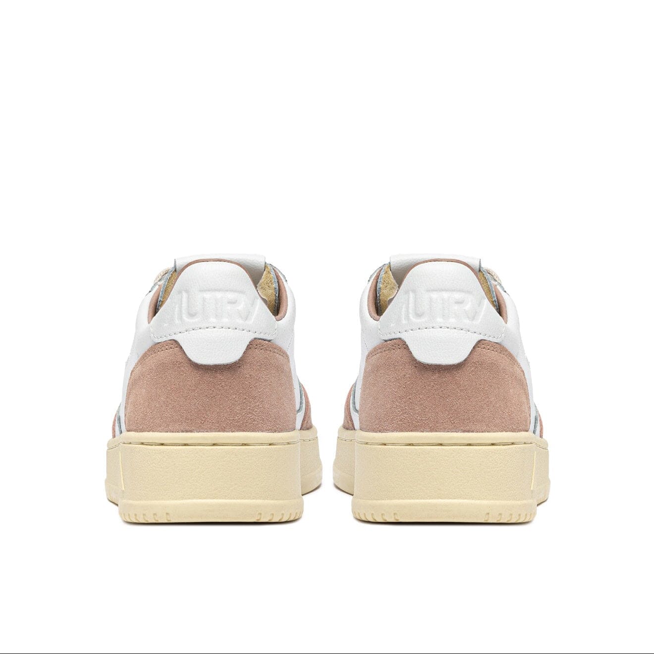 AUTRY - AULW FT04 - Sneakers MEDALIST - Bianco rosa Scarpe Donna AUTRY - Collezione donna