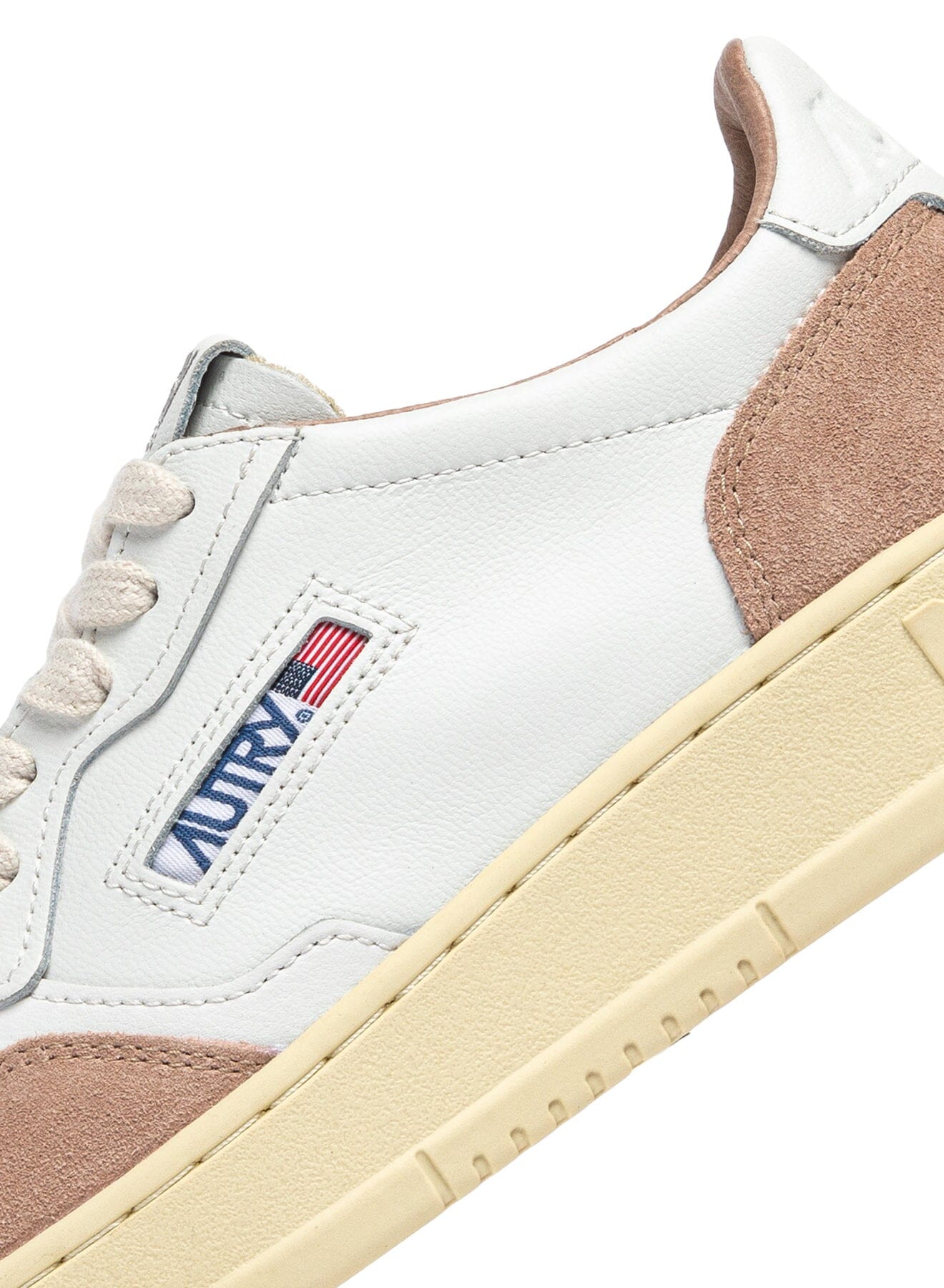 AUTRY - AULW FT04 - Sneakers MEDALIST - Bianco rosa Scarpe Donna AUTRY - Collezione donna