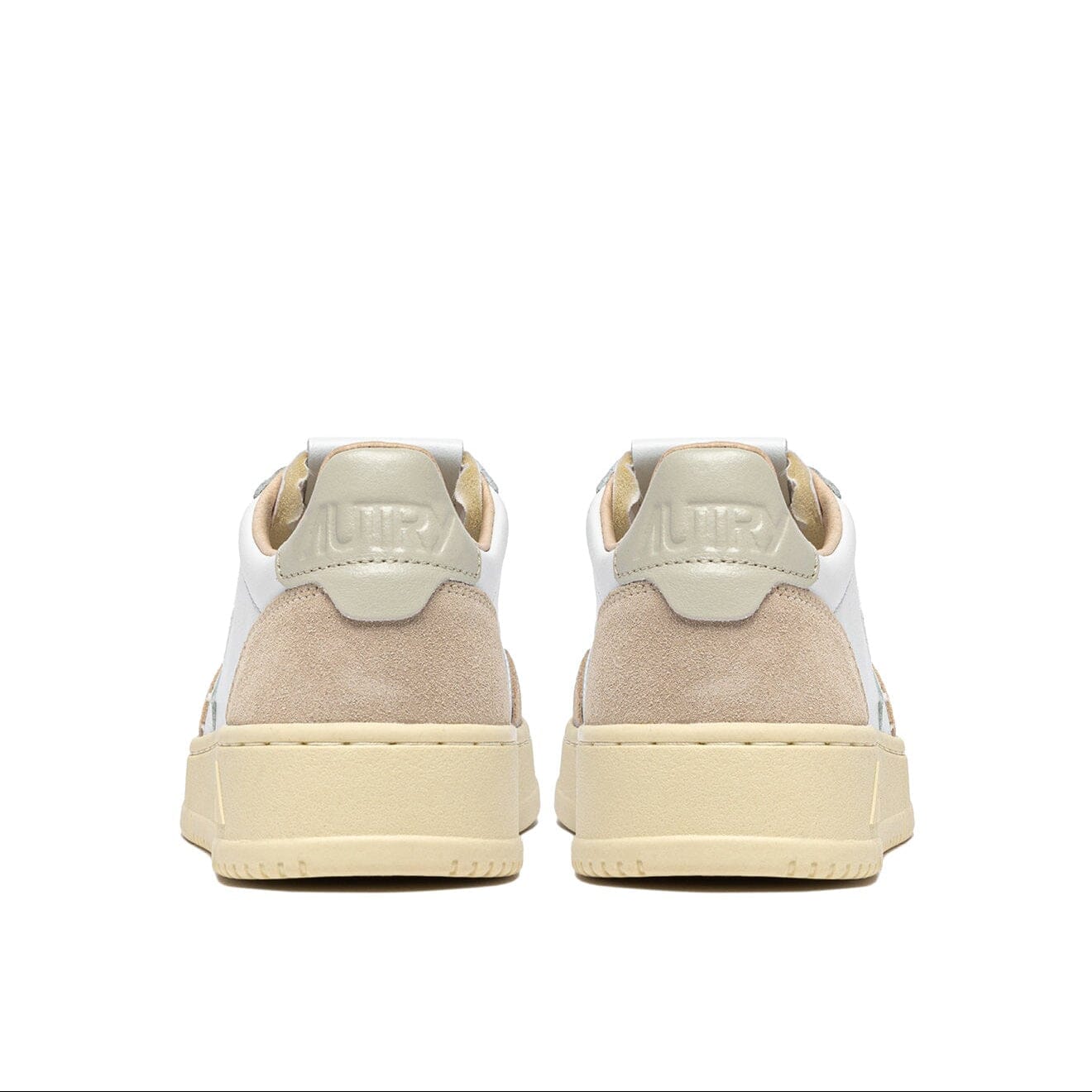AUTRY - AULW LS14 - Sneakers MEDALIST - Bianco Tortora Scarpe Donna AUTRY - Collezione donna
