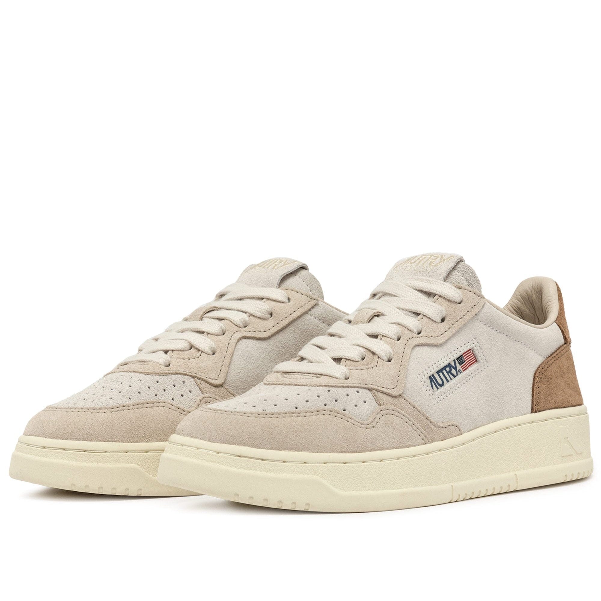 AUTRY AULW TS01 - LOW WOM LEAT/SUEDE - Sigar Sand Scarpe Donna AUTRY - Collezione donna