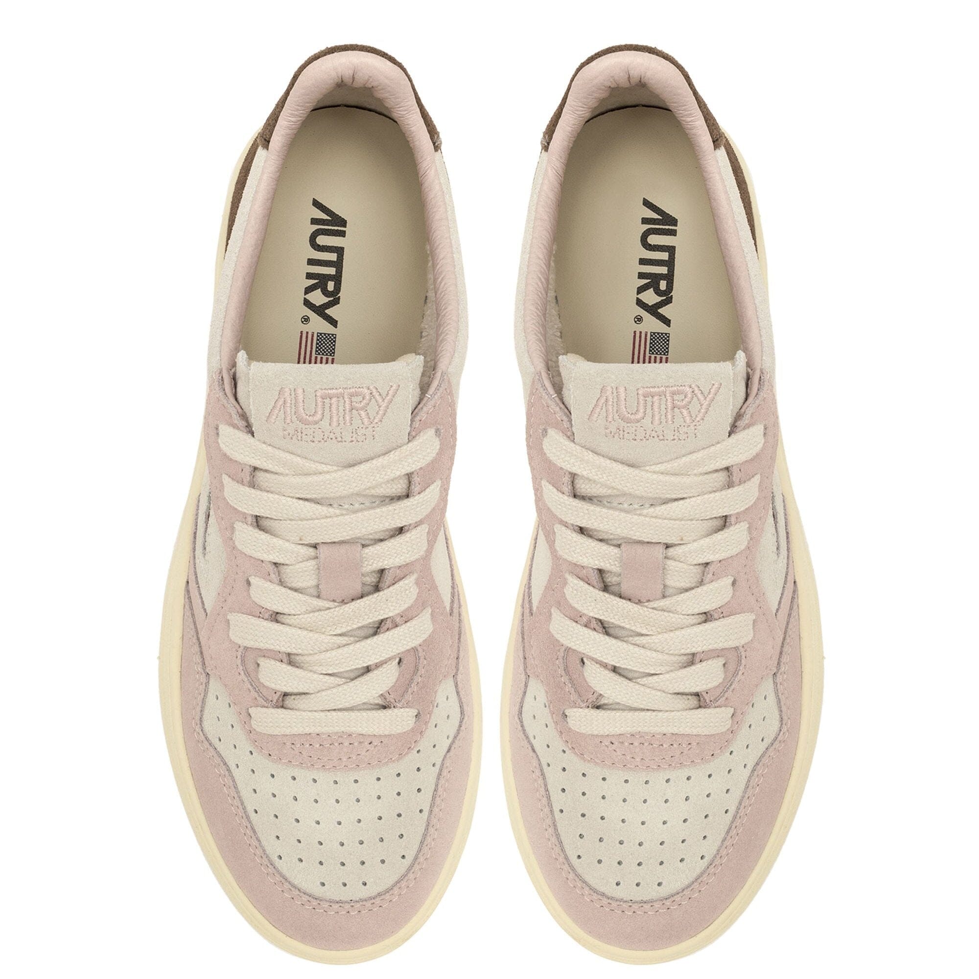 AUTRY AULW TS04- LOW WOM LEAT/SUEDE - Ebony Scarpe Donna AUTRY - Collezione donna