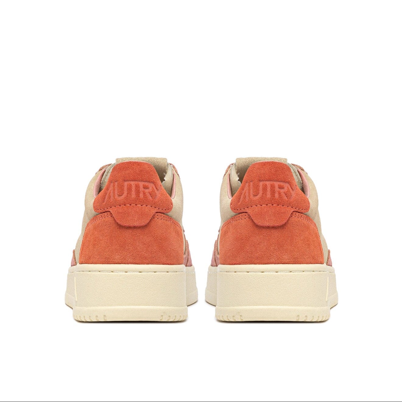 AUTRY - AULW TS26 - Sneakers MEDALIST - Beige arancione rosa Scarpe Donna AUTRY - Collezione donna
