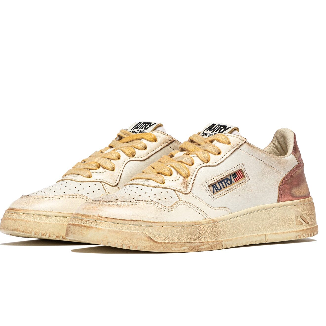 AUTRY - AVLW SV57 - Sneakers - Vintage Edition - Rosa Bronzo Scarpe Donna AUTRY - Collezione donna