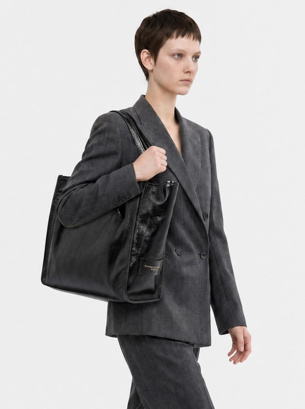 Gianni Chiarini - MARCELLA - BS 12120 - Pelle Nero Borse Gianni Chiarini