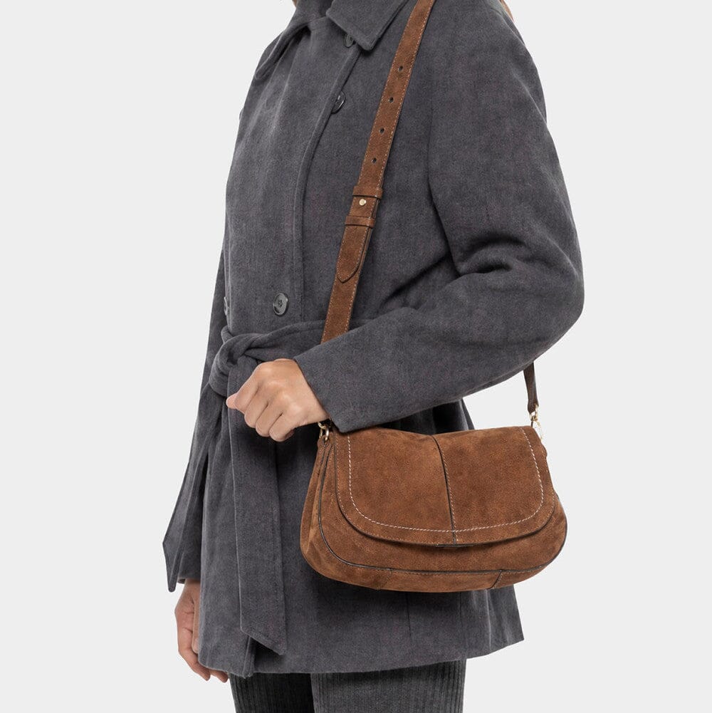 Gianni Chiarini Firenze - BS 12618 - Helena Round - Cognac Borse Gianni Chiarini