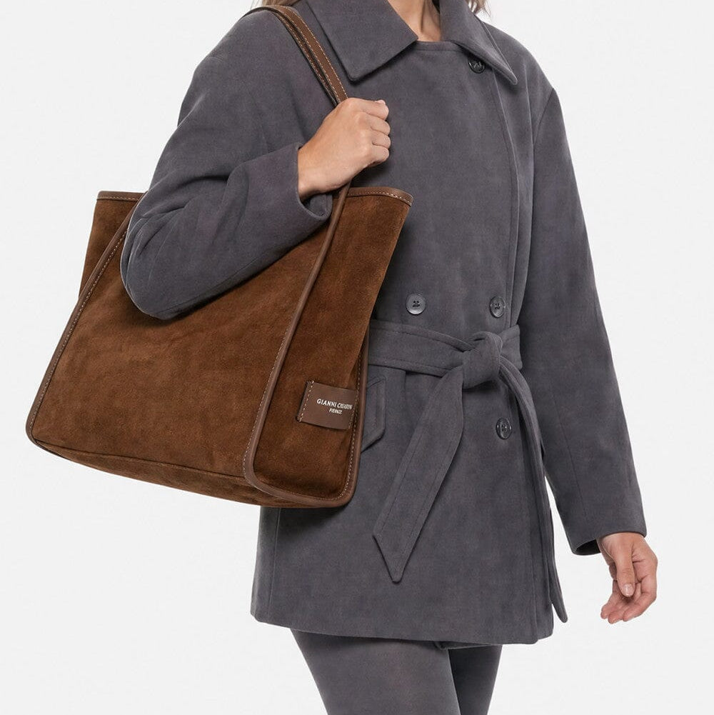 Gianni Chiarini - MARCELLA - BS 8990 - Camoscio Cognac Borse Gianni Chiarini