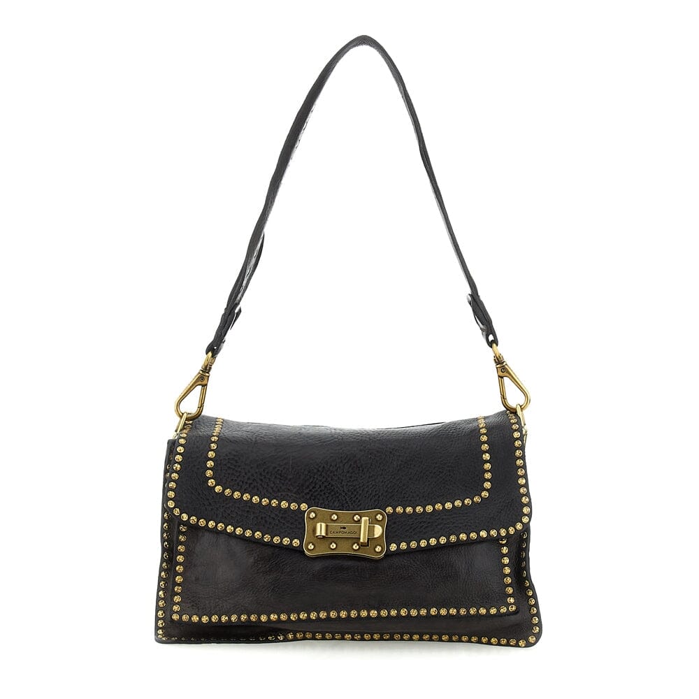 CAMPOMAGGI - Borsa a tracolla - C045680ND - Agnese - Nero Borse Campomaggi