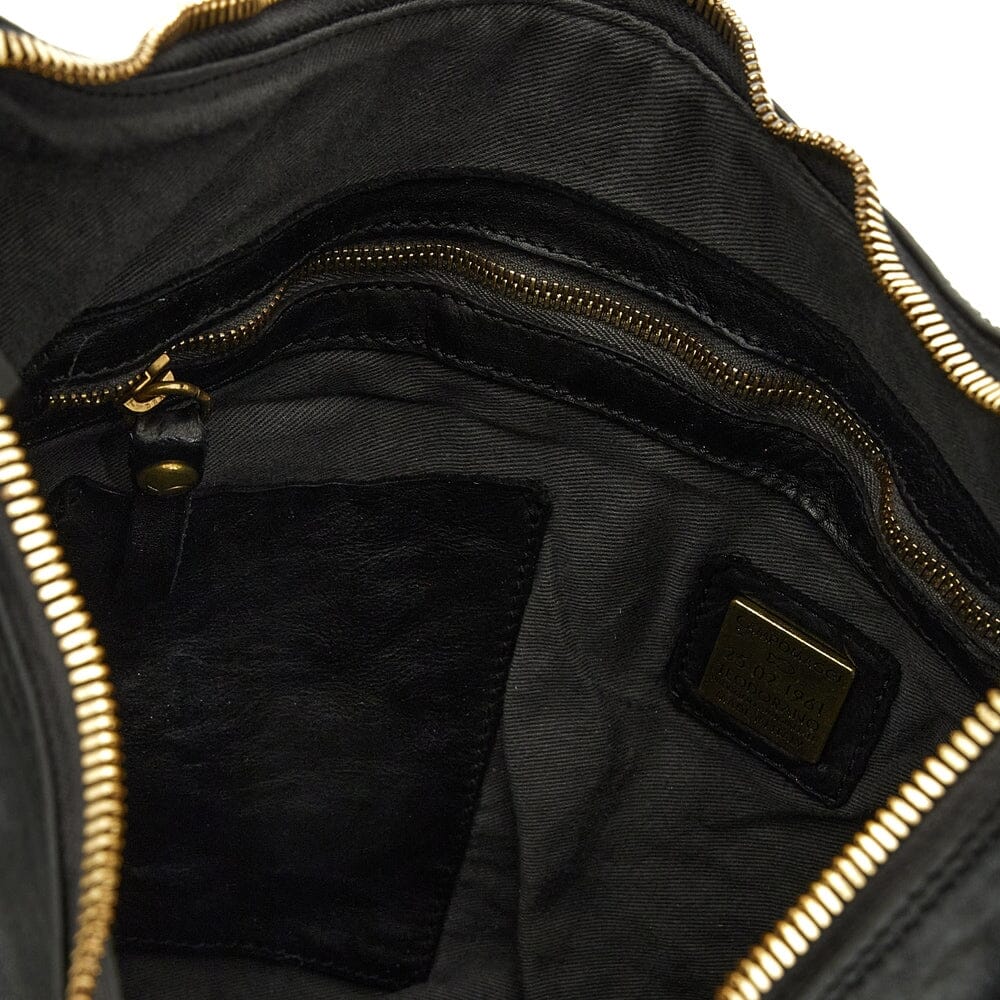 CAMPOMAGGI - Borsa a Spalla - Wanda - C045720 - Nero Borse Campomaggi