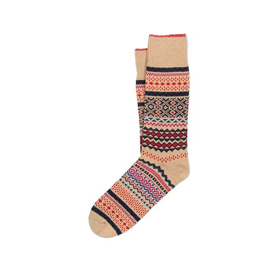 Ant 45 - Calzini CORVARA B51 - Camel Rosso Accessori Uomo CappellettoShop