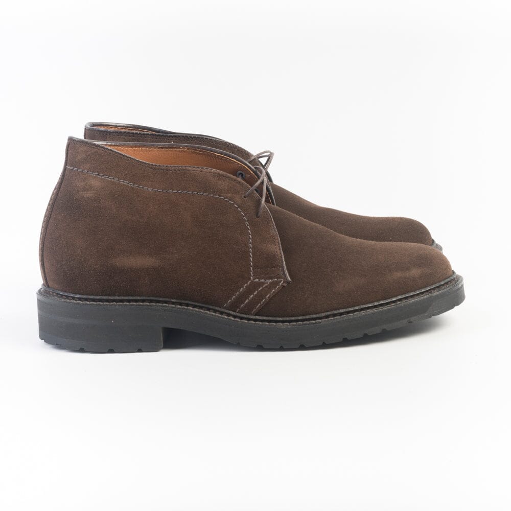 ALDEN - Polacco 12735 - Suede Dark Brown Scarpe Uomo Alden