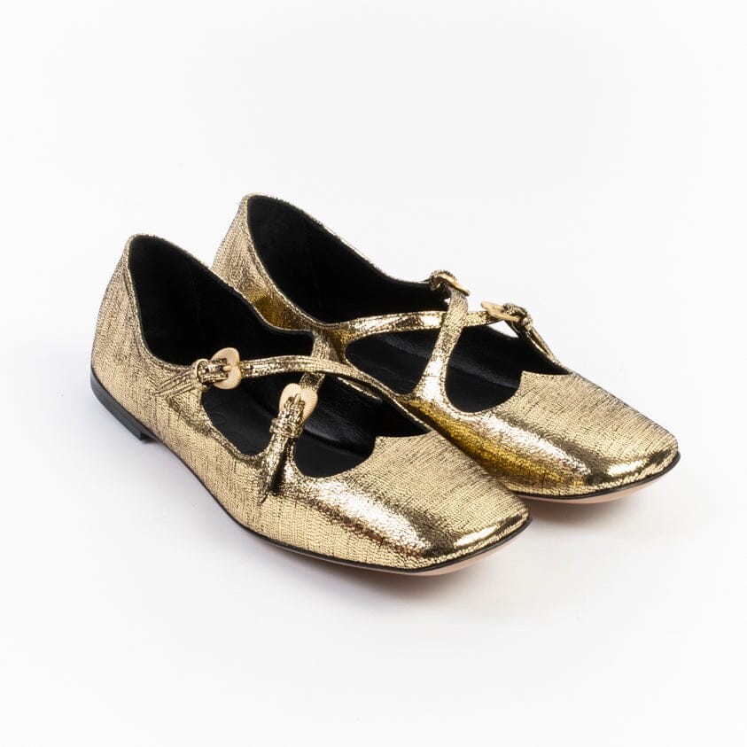 A.BOCCA - Ballerina - 2790 - Lizard Gold Scarpe Donna A.BOCCA