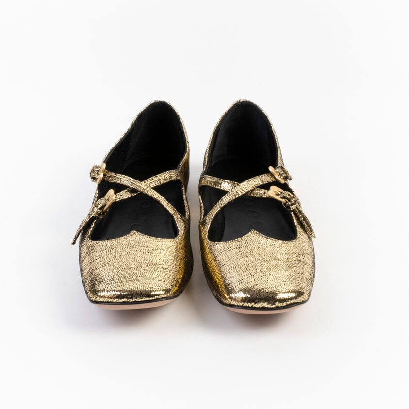 A.BOCCA - Ballerina - 2790 - Lizard Gold Scarpe Donna A.BOCCA