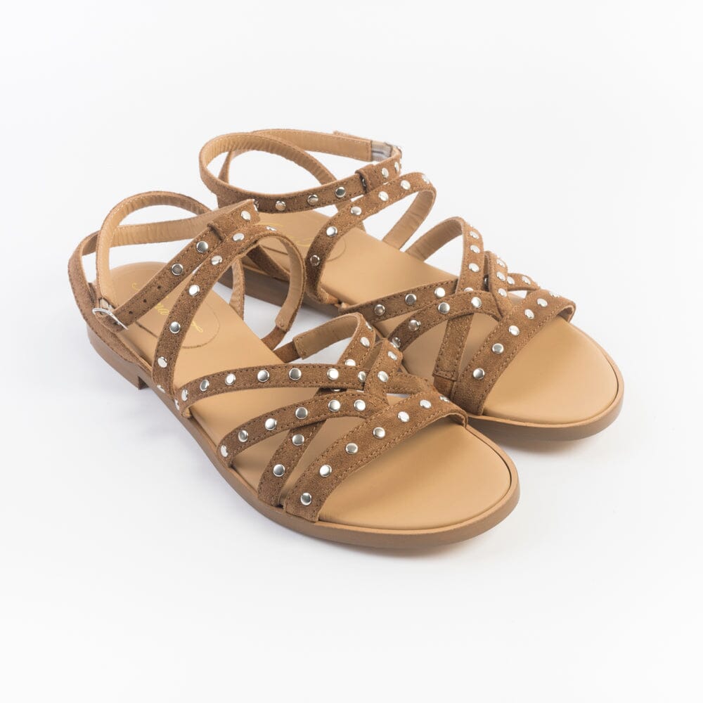 ANNA F. - Sandali bassi - 3816 - Bruciato Scarpe Donna Anna F.