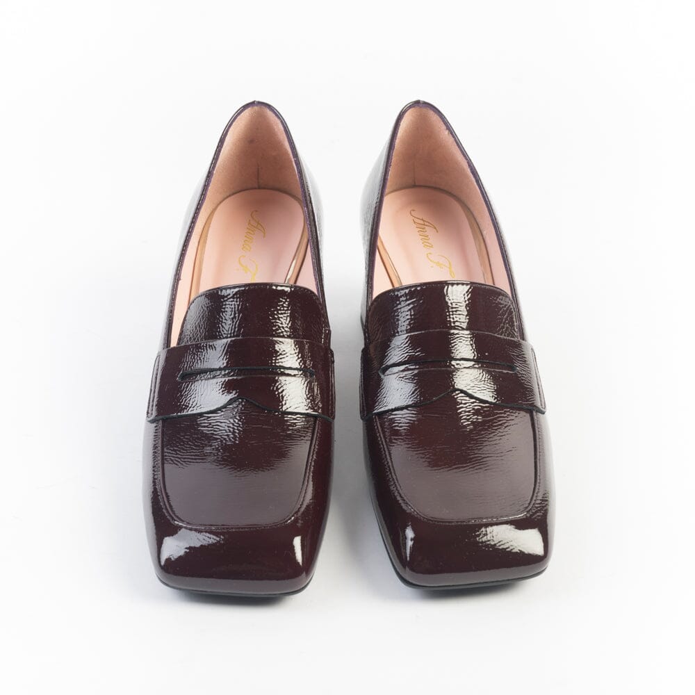 ANNA F. - Décolleté - 1880 - Naplack Bordeaux Scarpe Donna Anna F.