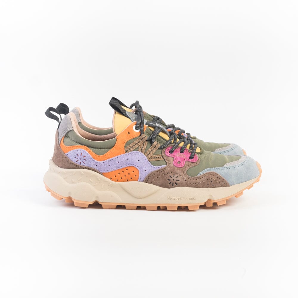 FLOWER MOUNTAIN - Sneakers Yamano3 2F69 - Kaki Multi Scarpe Donna FLOWER MOUNTAIN