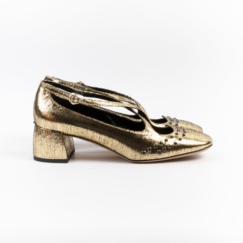 A.BOCCA - Décolleté - 2835 - Lizard Gold Scarpe Donna A.BOCCA