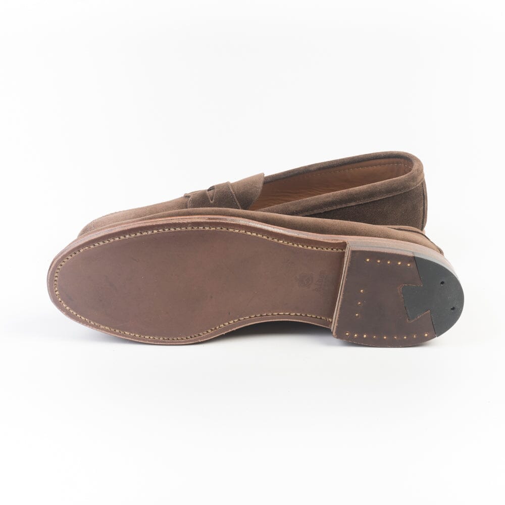 ALDEN - 5736F - Mocassino Sfoderato - Suede Hummus Scarpe Uomo Alden