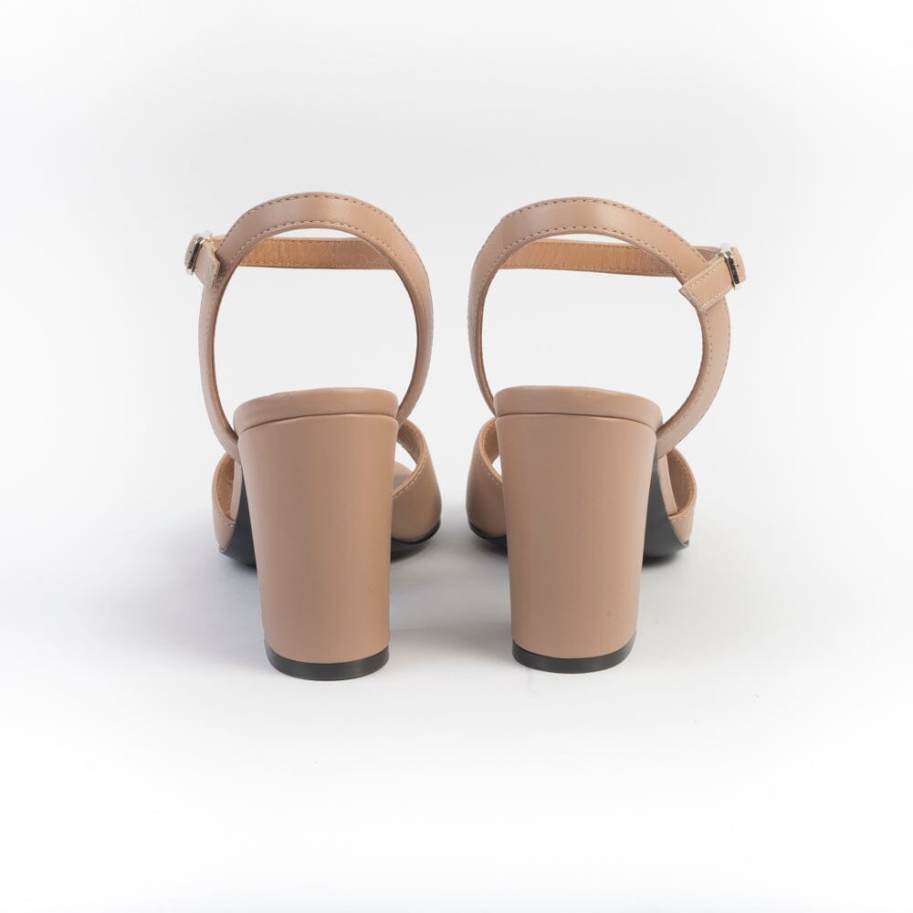 VIA ROMA 15 - Sandali con tacco - 4401 - Carne Scarpe Donna Via Roma 15