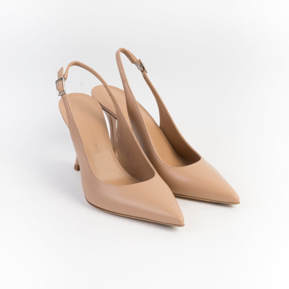 SERGIO LEVANTESI - Sling Back - DARIA - Nudo Scarpe Donna SERGIO LEVANTESI