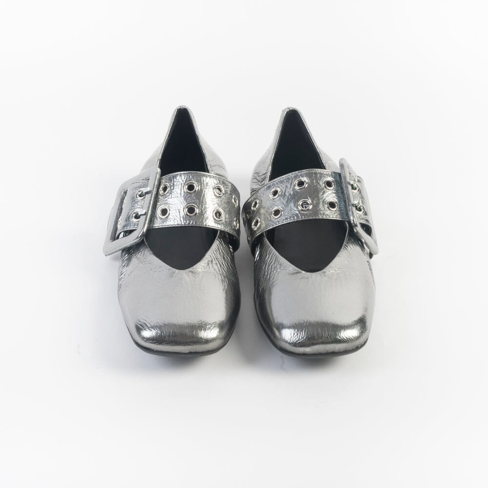 HALMANERA - Mary Jane - Peg 14 - Metal Acciaio Scarpe Donna HALMANERA