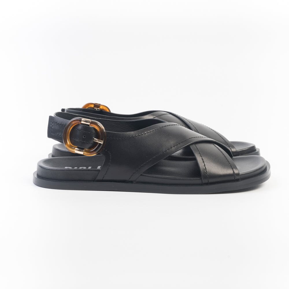 BIBI LOU - Sandali bassi - 606 - Nora - Nero Scarpe Donna BIBI LOU