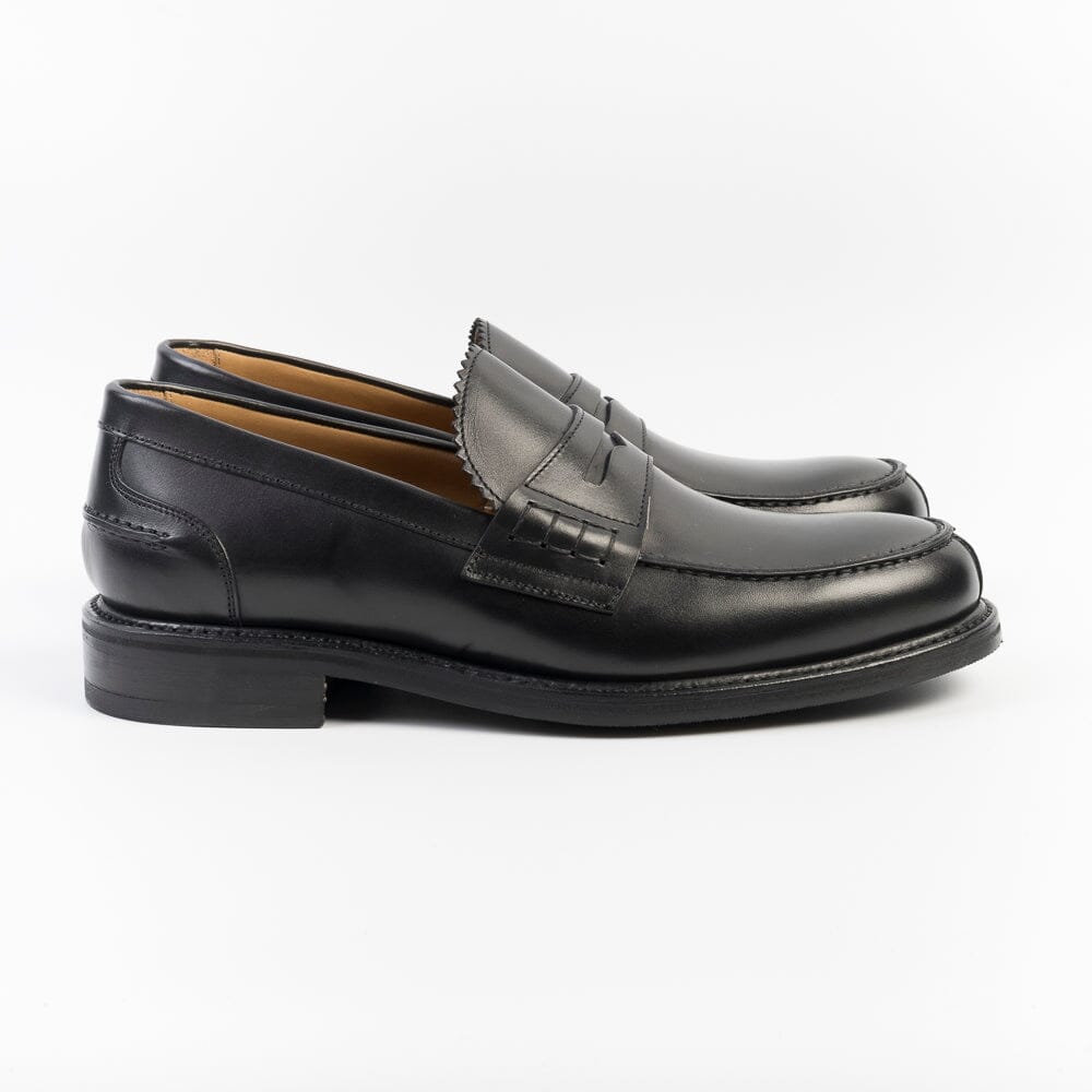 BERWICK 1707 - 11053 - Mocassino fondo Gomma - Pelle Nero Scarpe Uomo Berwick 1707