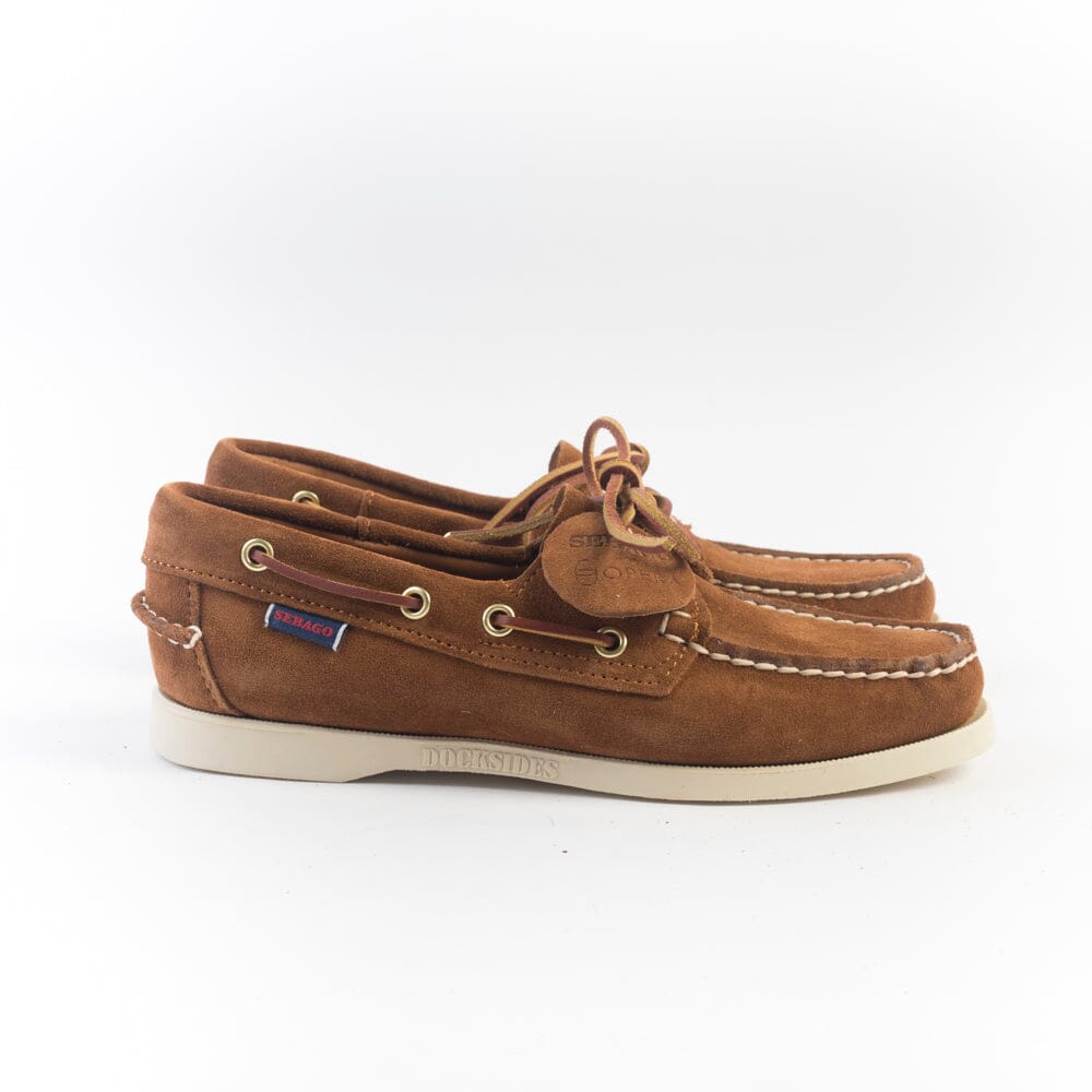 SEBAGO - Allacciata Docksides Portland - Scarpa da Barca - 77131JW - Castagna Scarpe Donna Sebago