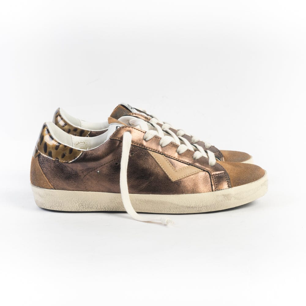 4B12 - Sneakers - Suprime D335 - Brown Leopard Scarpe Donna 4B12