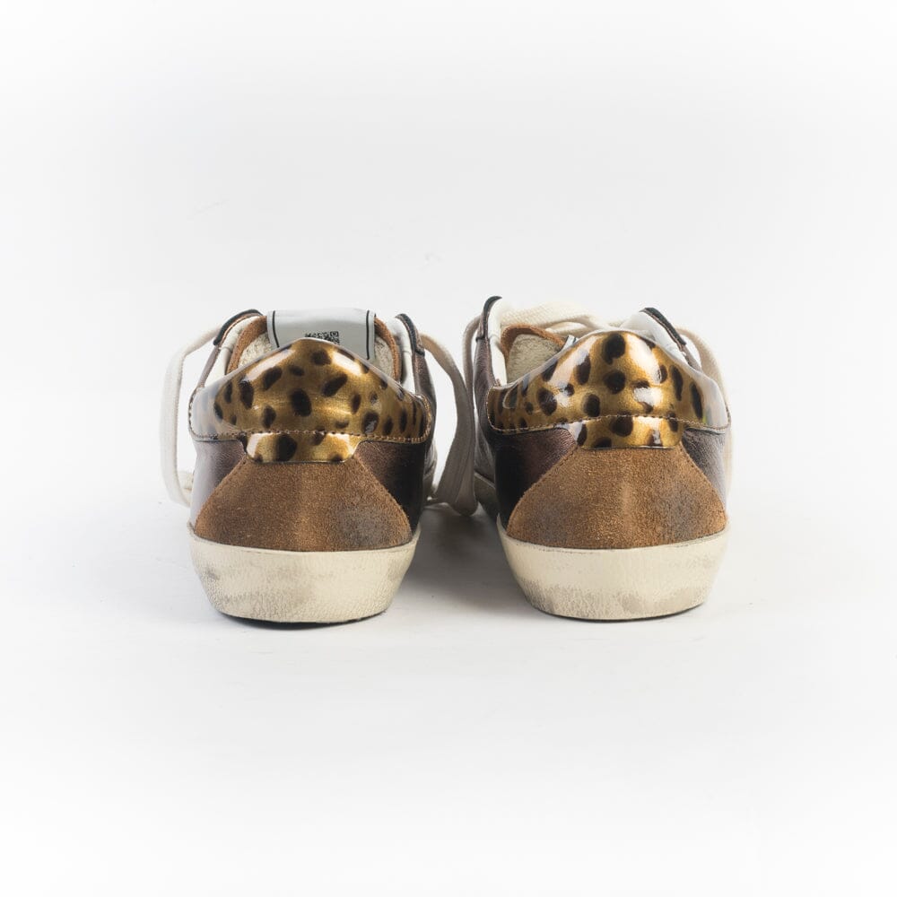 4B12 - Sneakers - Suprime D335 - Brown Leopard Scarpe Donna 4B12