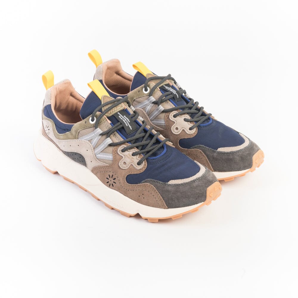 FLOWER MOUNTAIN - Sneakers Yamano 3 - 3B06 - Blu Scarpe Uomo FLOWER MOUNTAIN