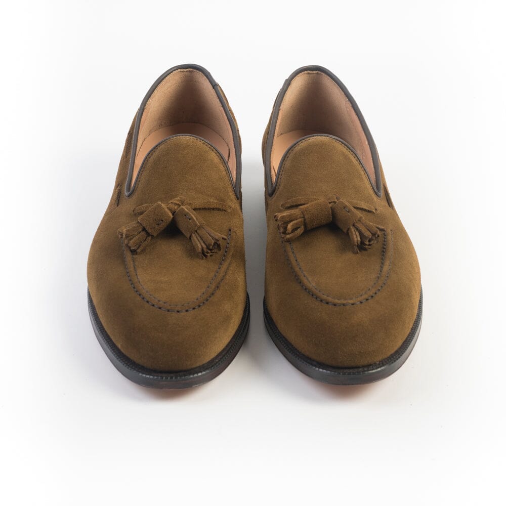 CROCKETT & JONES - Mocassino - Cavendish 2 - Suede Seawood Scarpe Uomo CROCKETT & JONES