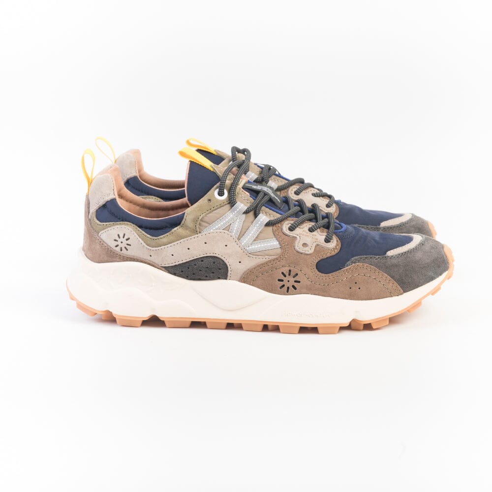 FLOWER MOUNTAIN - Sneakers Yamano 3 - 3B06 - Blu Scarpe Uomo FLOWER MOUNTAIN