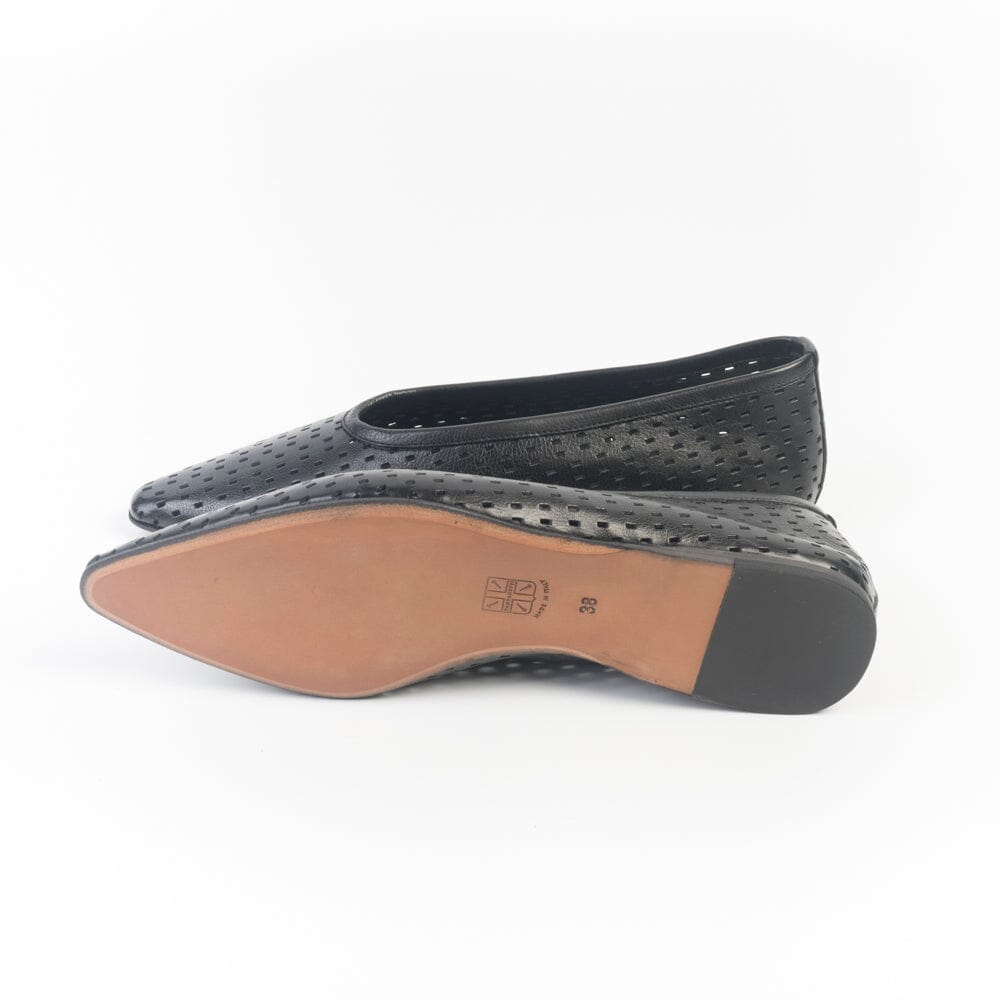 PANTANETTI - Ballerina 19792 - Pelle Nero Scarpe Donna PANTANETTI