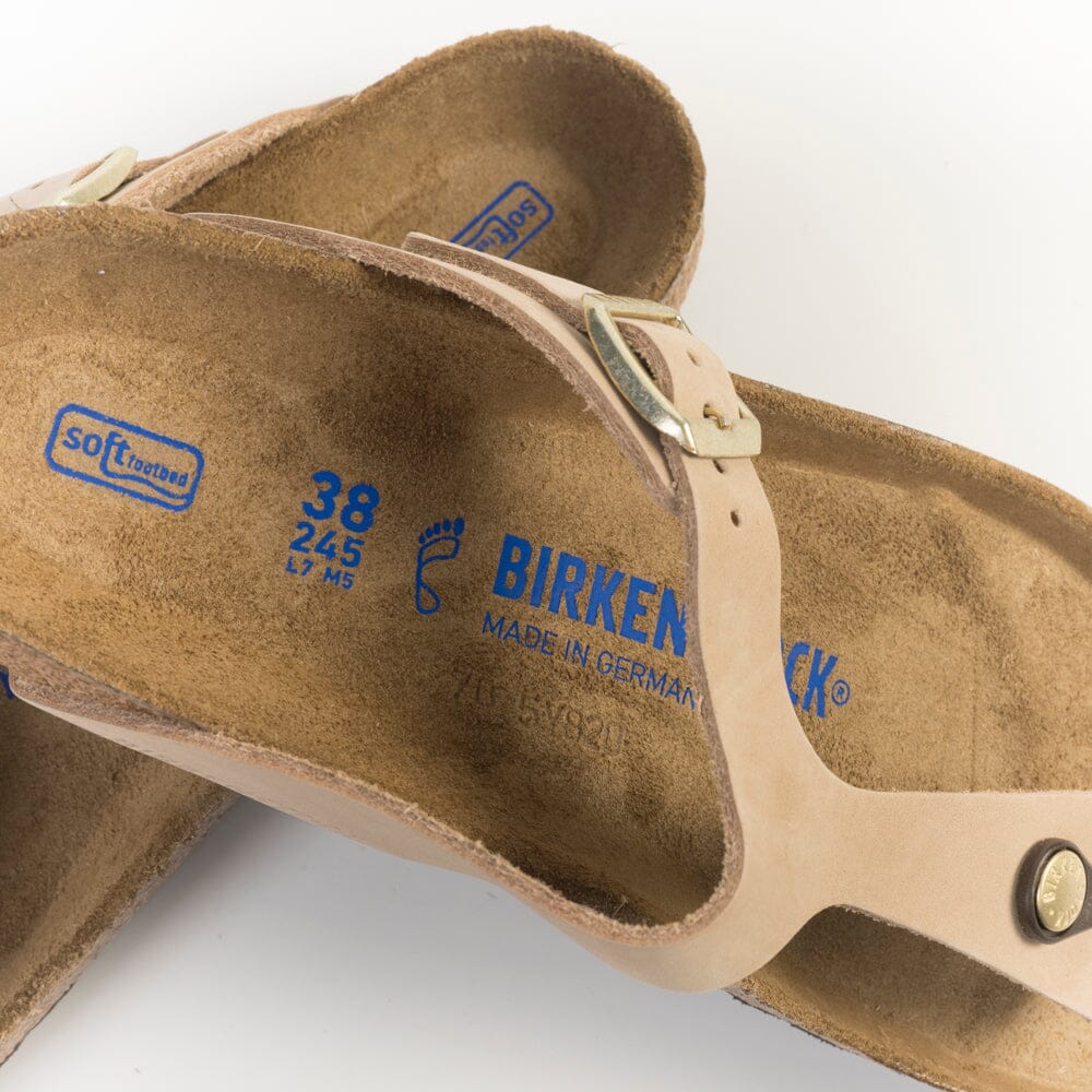 BIRKENSTOCK - Sandali bassi Infradito - Gizeh - 1018999 - Sand Castle Scarpe Donna BIRKENSTOCK