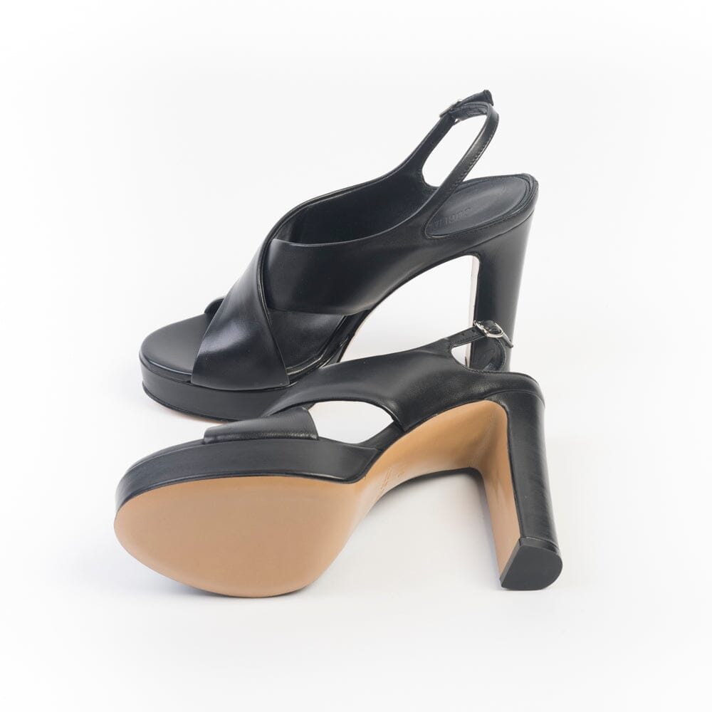 GUGLIELMO ROTTA - Sandali con Tacco - Gala - 7543 - Nappa Nera Scarpe Donna GUGLIELMO ROTTA