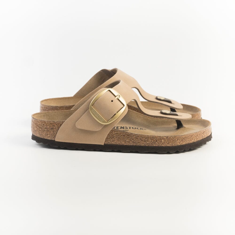BIRKENSTOCK - Sandali bassi Infradito - Gizeh Big Buckle - 1023966 - Sand Castle Scarpe Donna BIRKENSTOCK